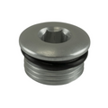 Fitting -8 AN ORB Blank - Silver