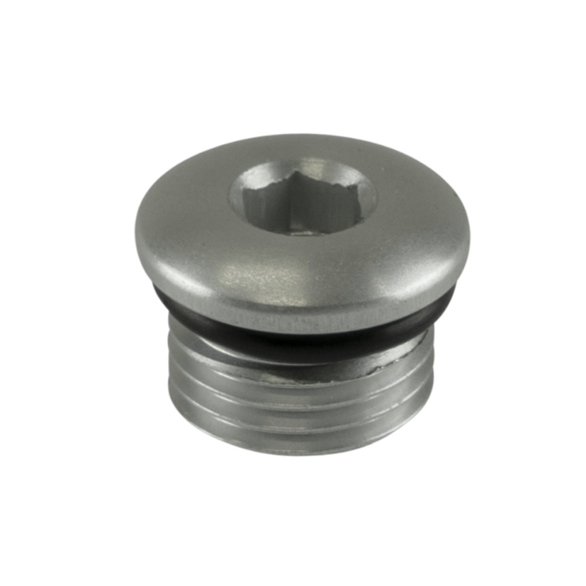 Fitting -6 AN ORB Blank - Silver